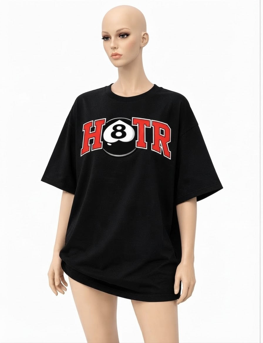 Black Short Sleeve "H8TR" T-Shirt