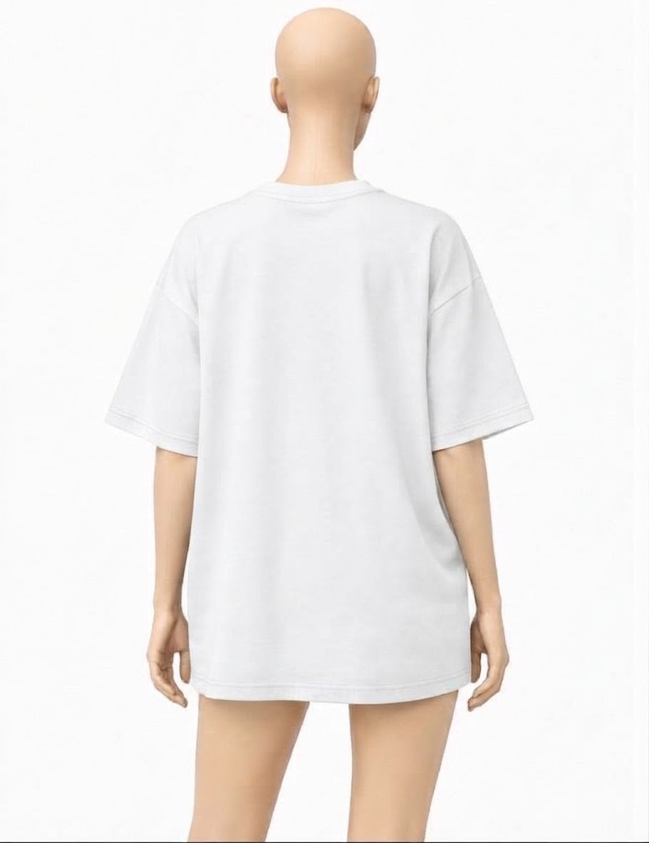 White Short Sleeve "H8TR" T-Shirt